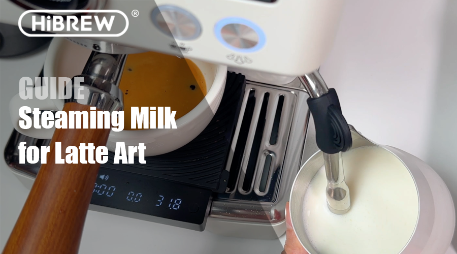 How to Steam Milk for Latte Art with HiBREW Espresso Machine