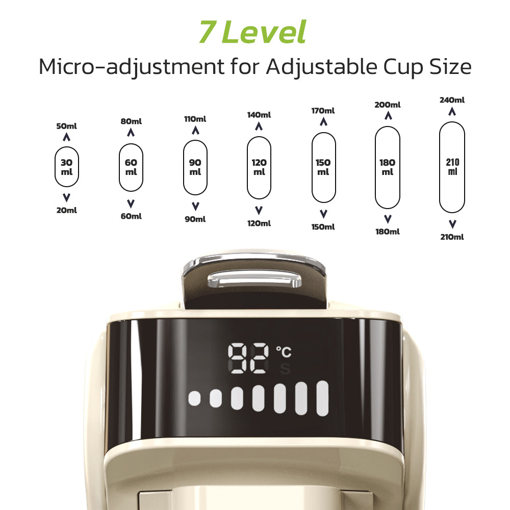 آلة صنع قهوة كبسولة 6 في 1 من HiBREW H1B