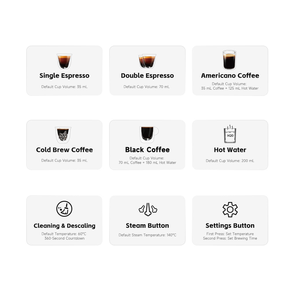 HiBREW Dual Boiler Espresso Machine with Interactive Touchscreen H13