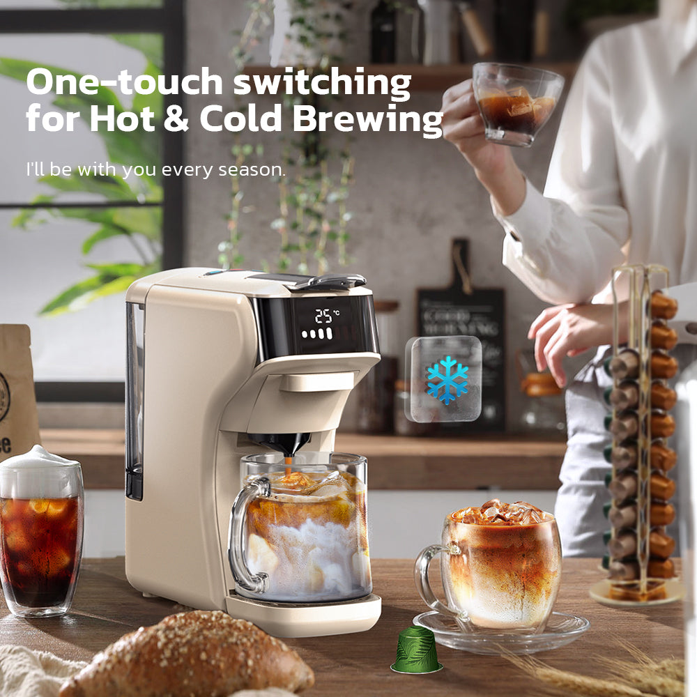 آلة صنع قهوة كبسولة 6 في 1 من HiBREW H1B