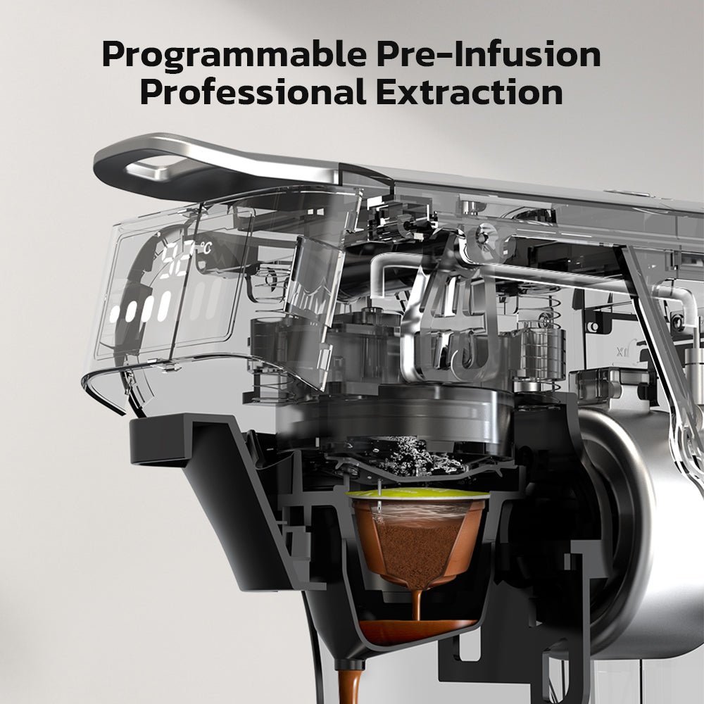 آلة صنع قهوة كبسولة 6 في 1 من HiBREW H1B