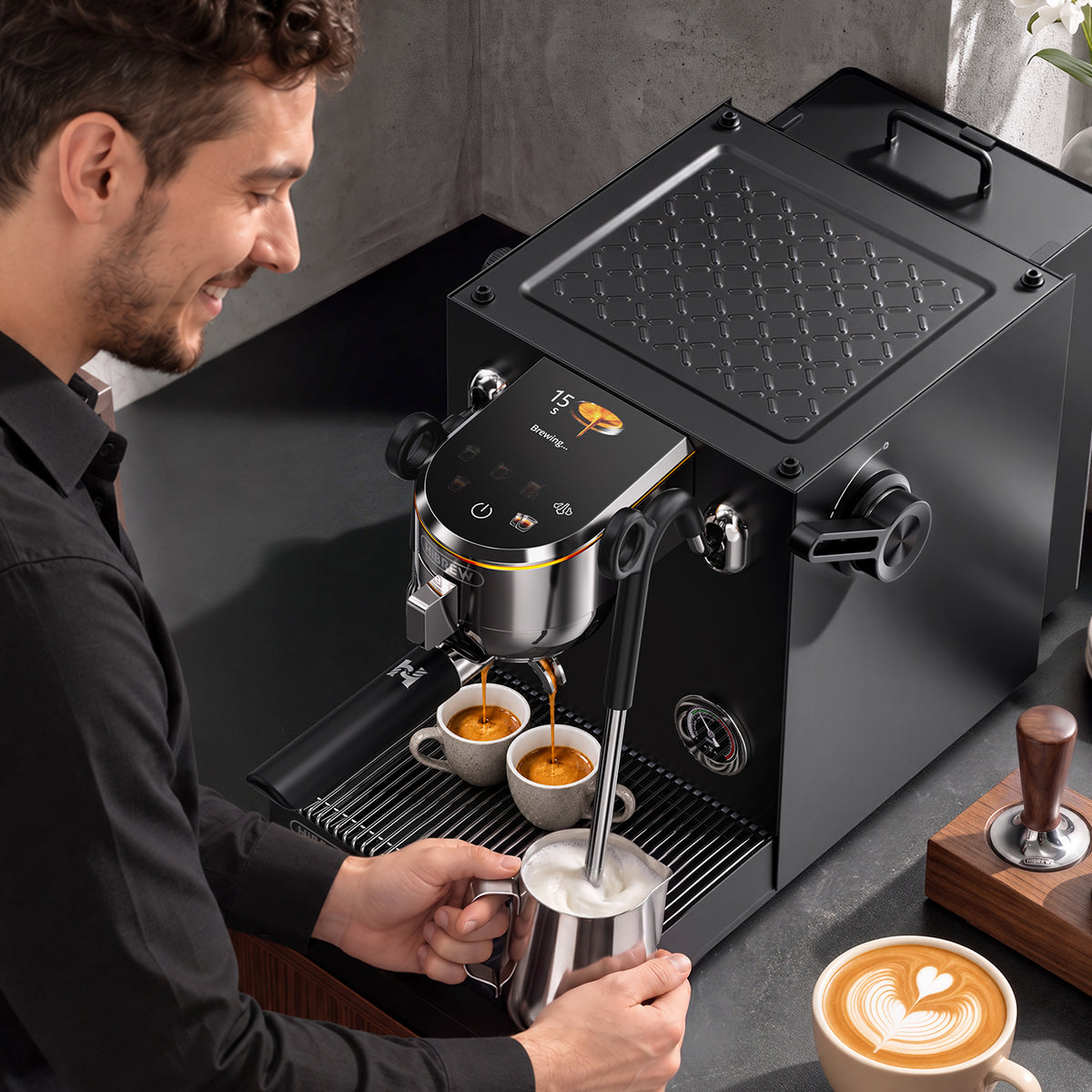 HiBREW H21 Plus Espresso Machine Professional Coffee Experience at Home