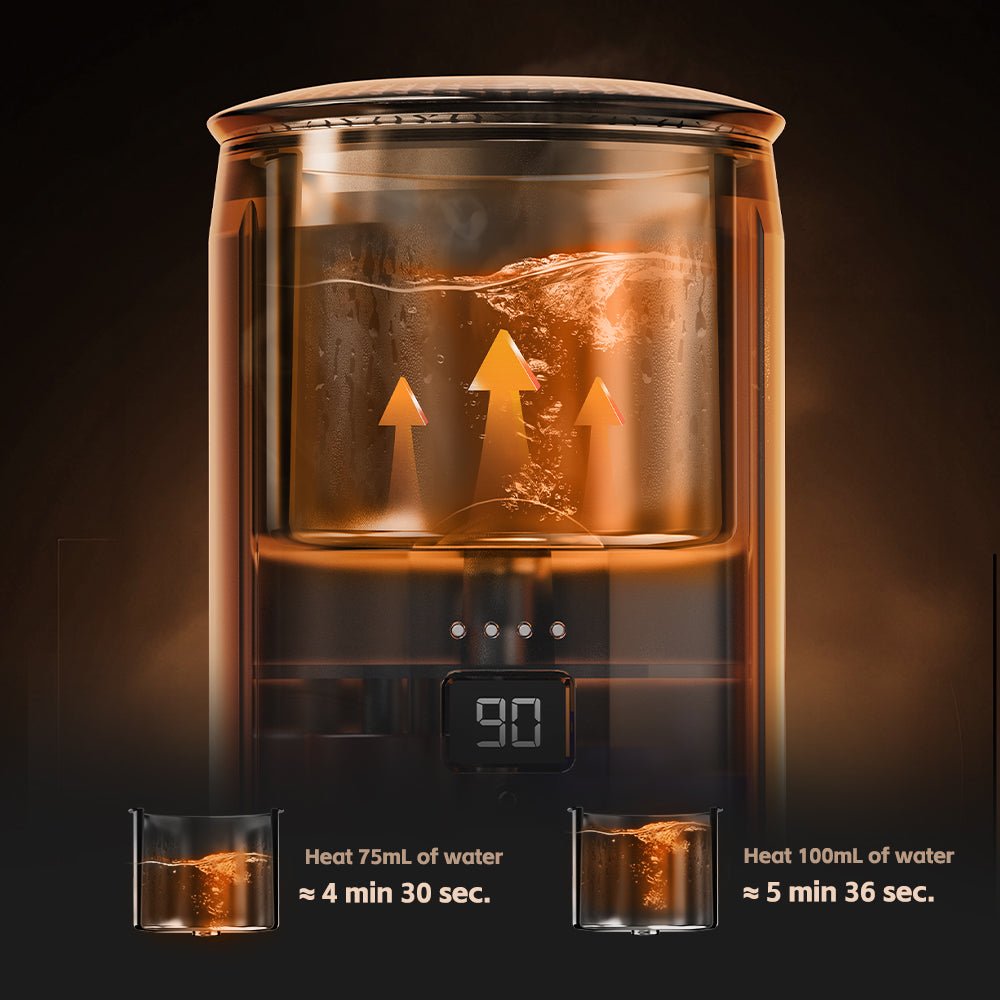 HiBREW H4C - Wireless Coffee Maker with Detachable Battery