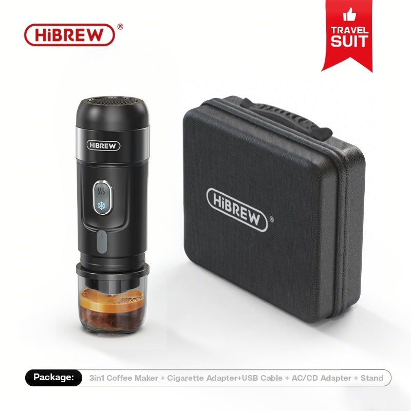 cigarette lighter coffee machine Handcoffee Auto 12V * Brand Vintage Portable Coffee Percolator Kit