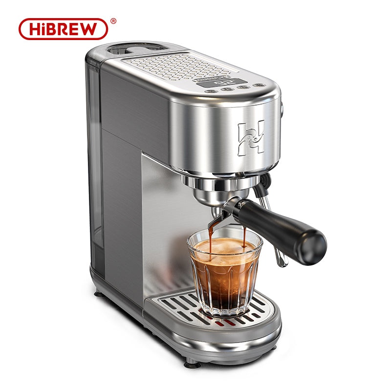 HiBREW H10B セミオートマチックエスプレッソマシン✨値下げしました✨ HiBREW H10B Lite Semi-Automatic Espresso Machine with Milk Frother | A