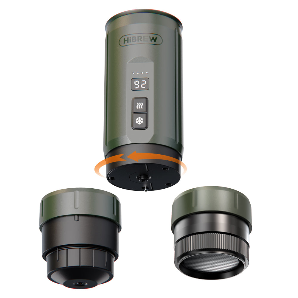 HiBREW H4C - Wireless Coffee Maker with Detachable Battery