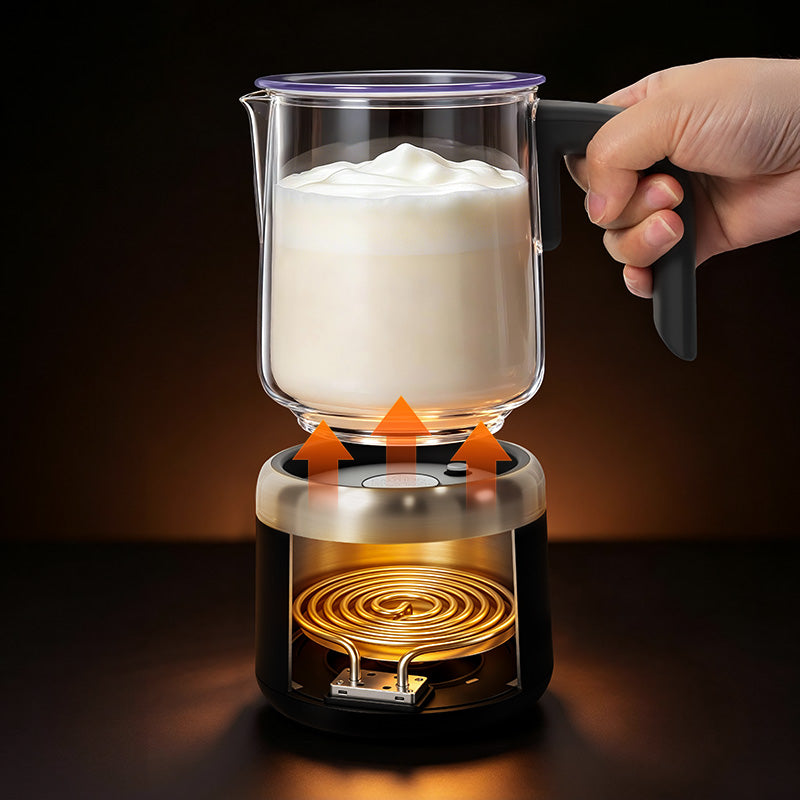 HiBREW M4A 5-in-1 Automatic Milk Frother & Warmer (600W)