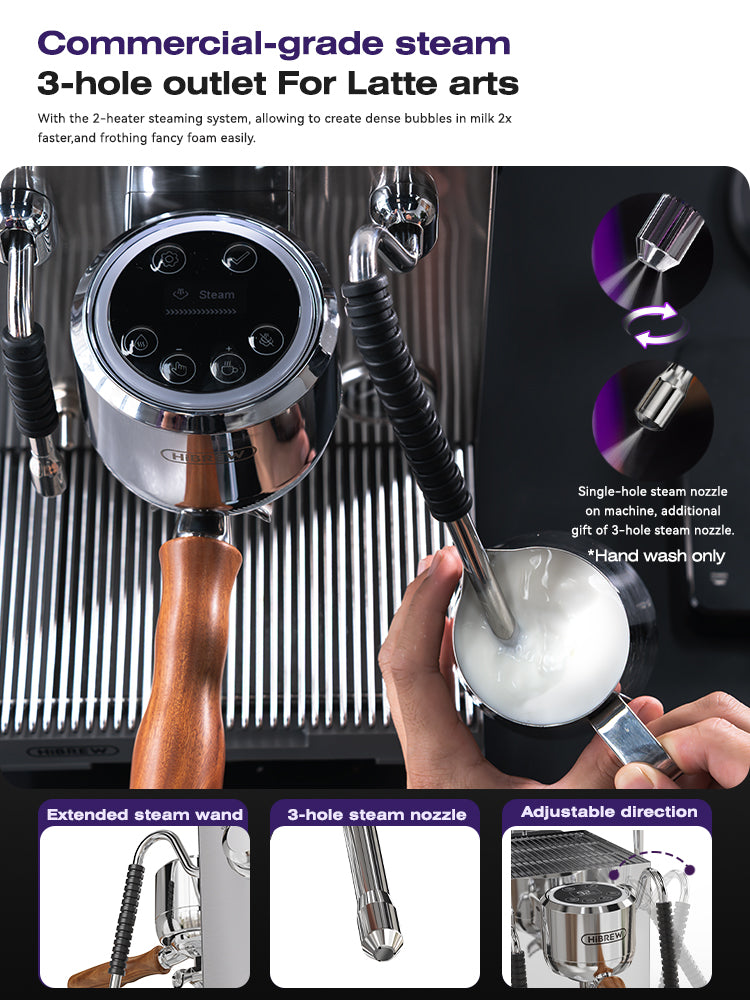 HiBREW H21 Espresso Machine – Professional Coffee Experience at Home