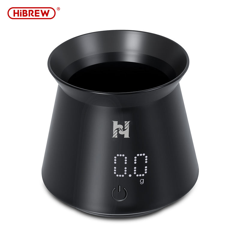 HiBREW Portable Digital Coffee Scale & Measuring Cup High-Precision 0.1g Espresso Scale for Portafilter Spout