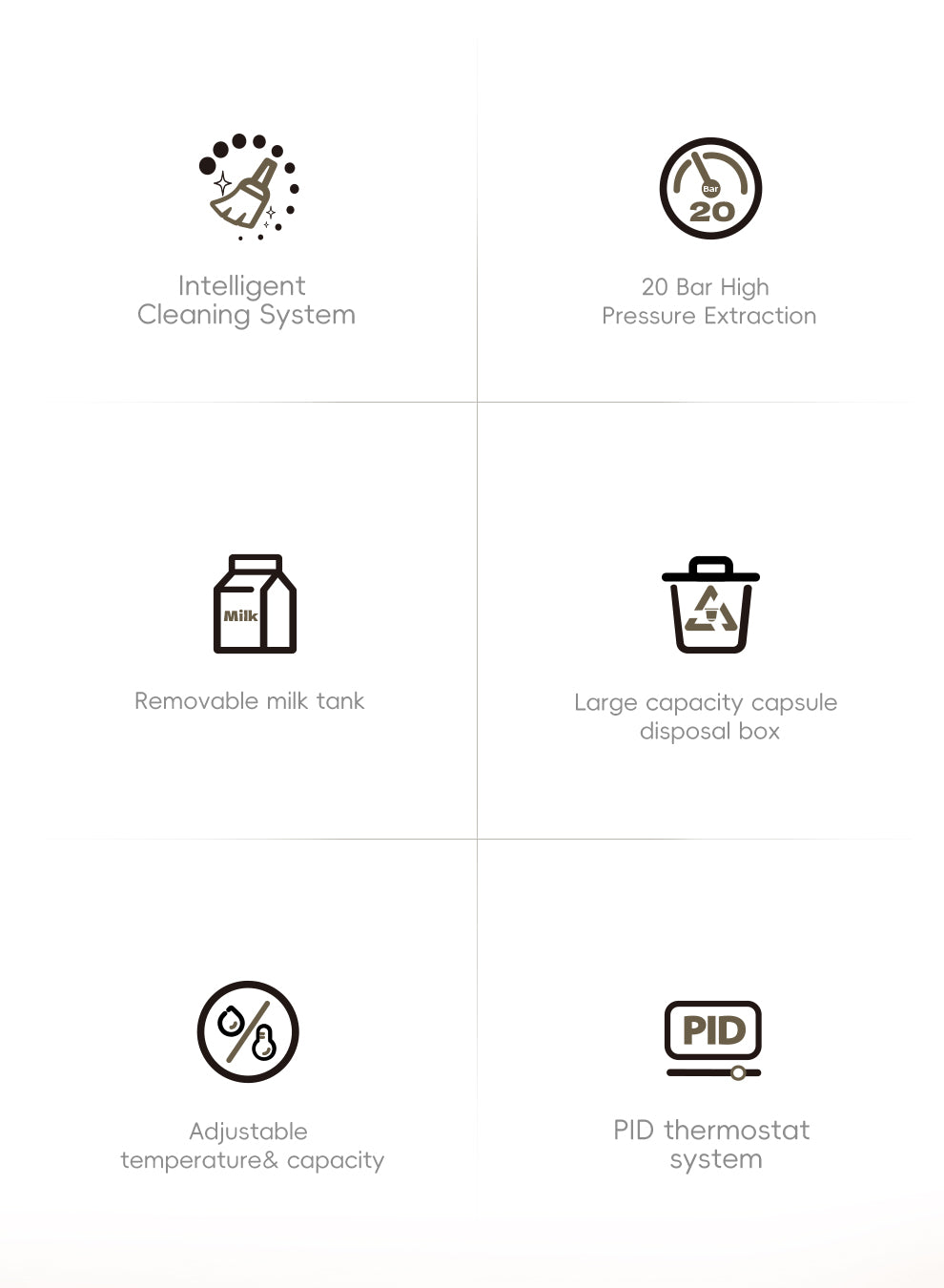 آلة صنع قهوة كبسولة HiBREW Nes H15
