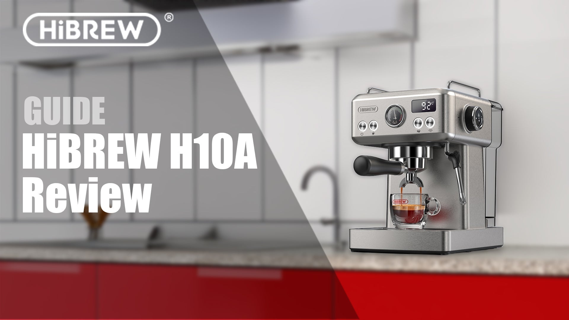 【ジャンク品】HIBREW H10A EM213 エスプレッソマシン HiBERW H10A Review