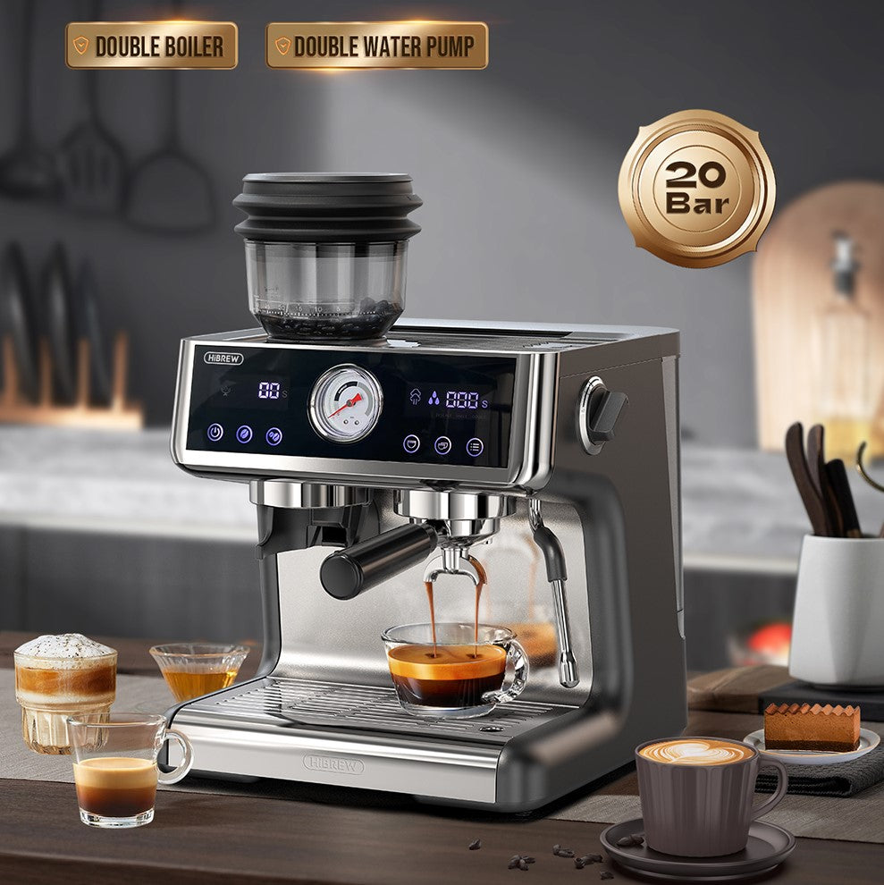 The Barista Pro 20Bar: Making Espresso Easier Than Ever-HiBREW H7A