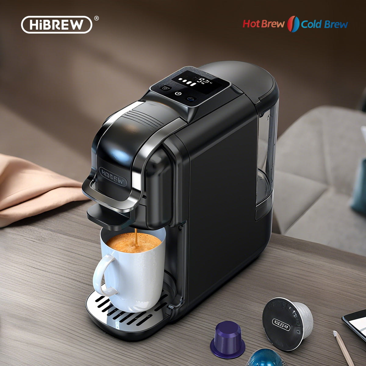 hot and cold brew coffee machines.