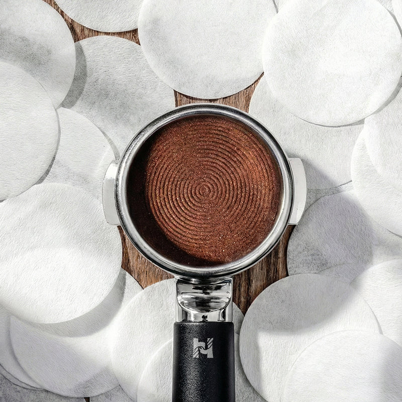 Round Coffee Paper Filters 51mm 58mm for HiBREW Espresso Maker, Unbleached Disposable Puck Screen Paper for Espresso Portafilter Basket