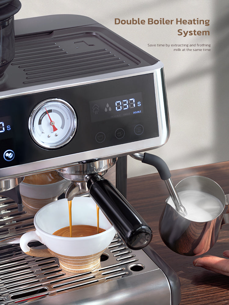 HiBREW Barista Pro 20Bar Bohnen-zu-Espresso-Kaffeemaschine H7A