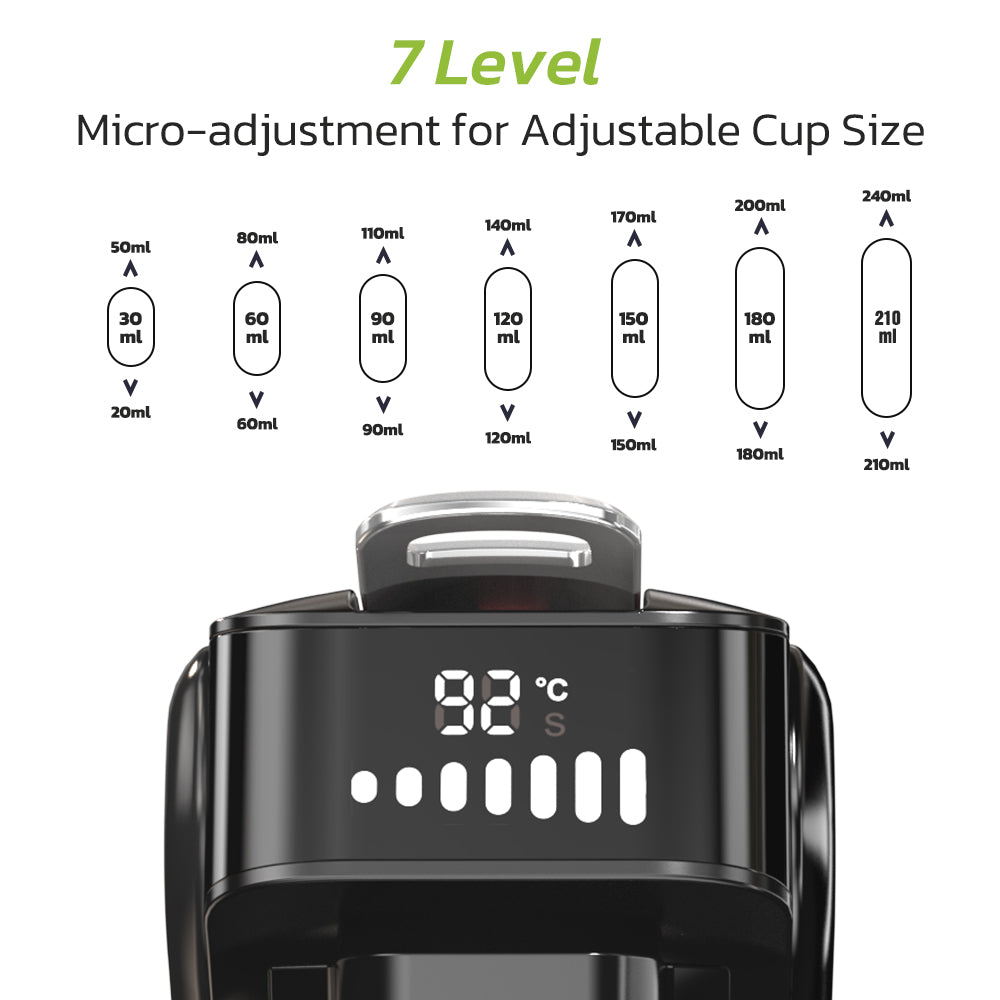 آلة صنع قهوة كبسولة 6 في 1 من HiBREW H1B