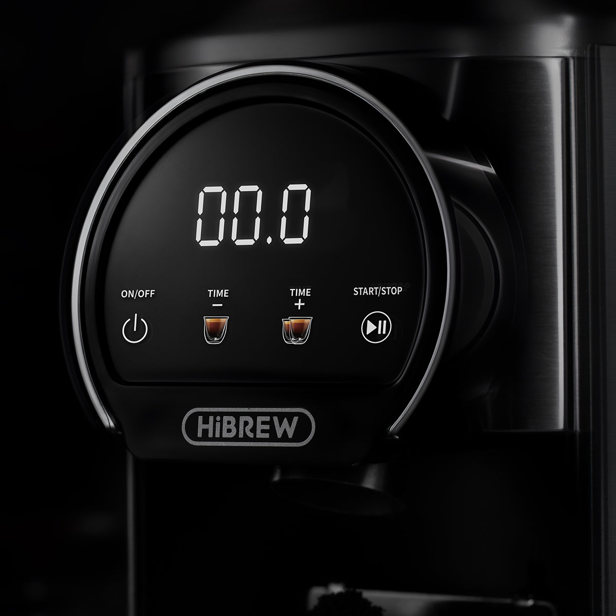 HiBREW G3 Plus: Moedor de café de precisão com 31 níveis, tecnologia antiestática Plasma e tela sensível ao toque inteligente – perfeito para espresso, café coado e muito mais.