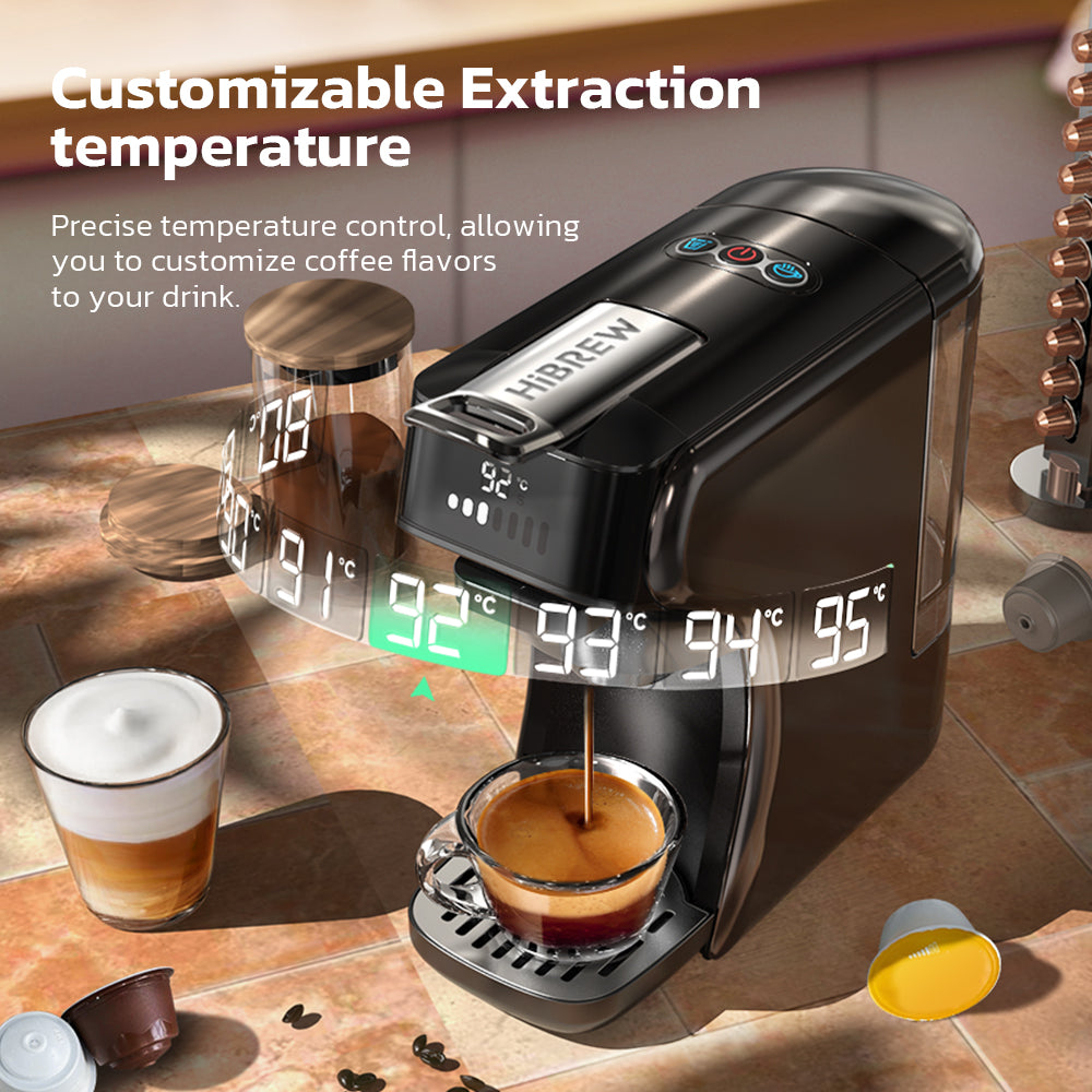آلة صنع قهوة كبسولة 6 في 1 من HiBREW H1B