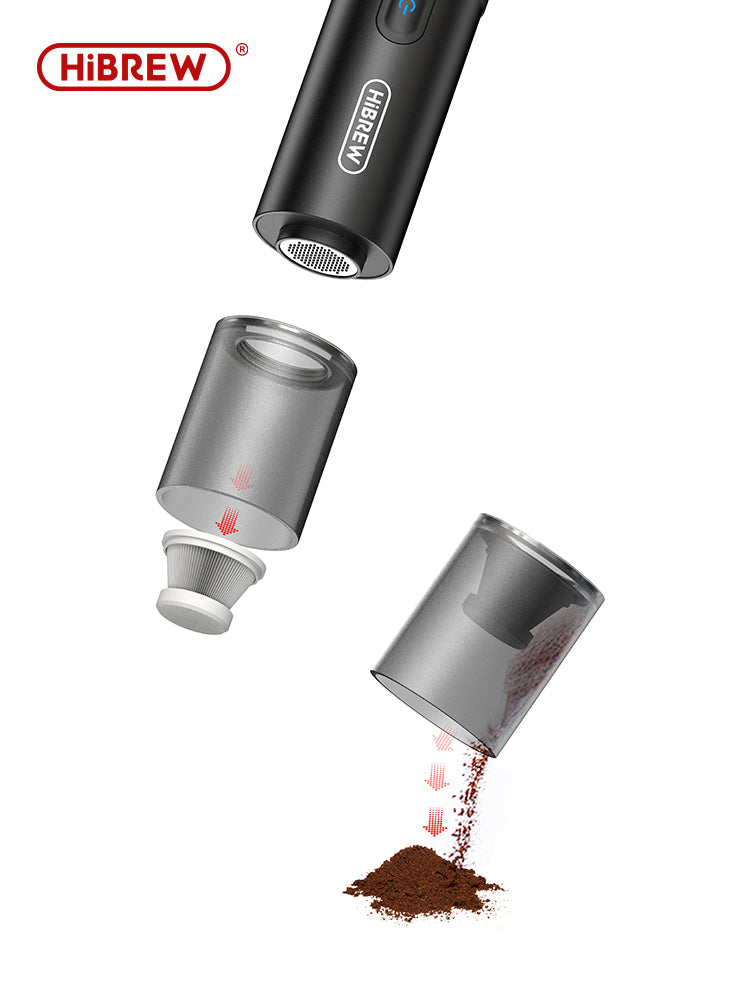 HiBREW Mini Vacuum Cleaner V1 Premium Version Brushless Motor & Magnetic Charging