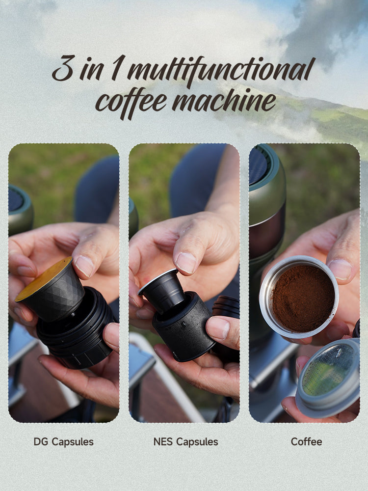 HiBREW Wireless Electric Portable  Coffee Machine H4B