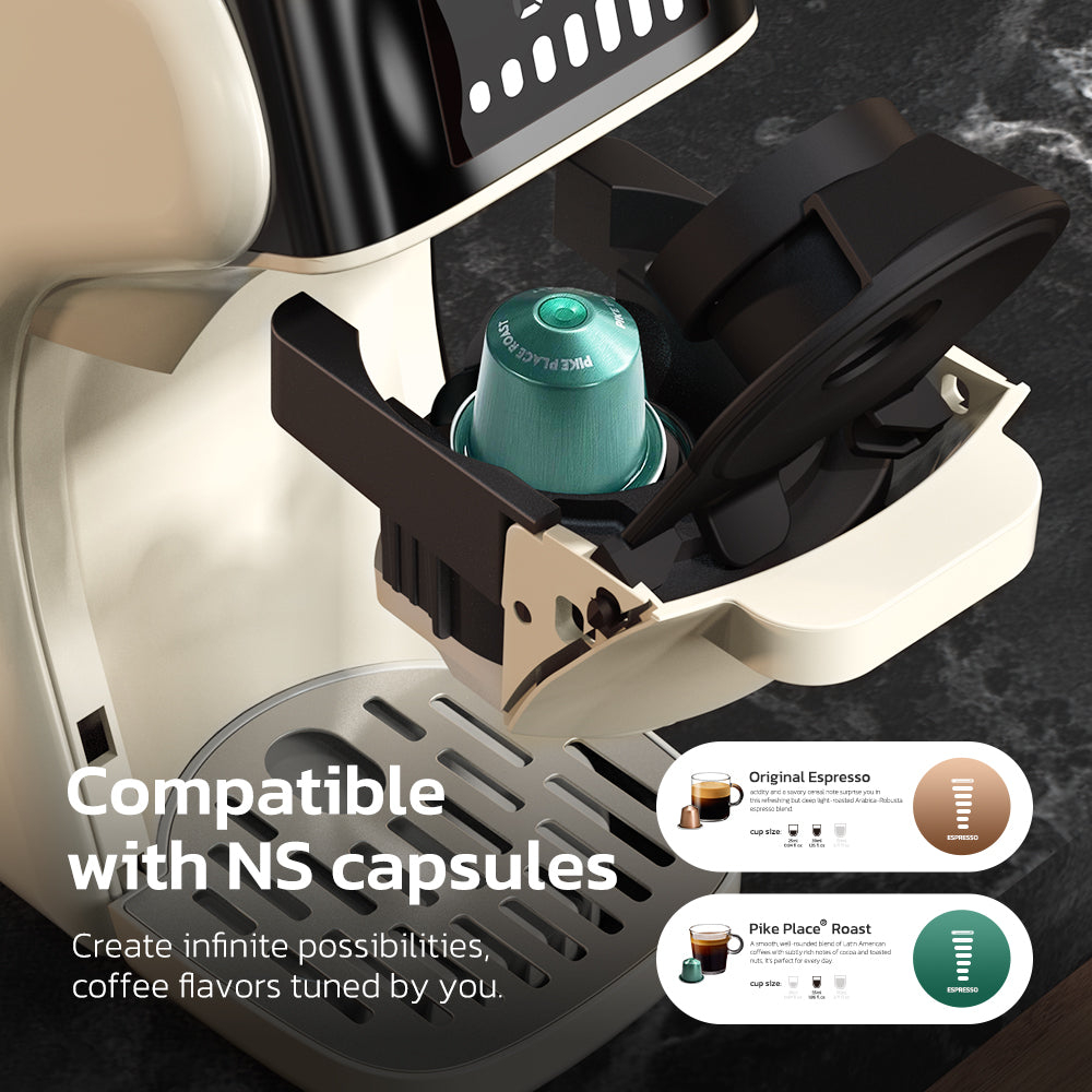 آلة صنع قهوة كبسولة 6 في 1 من HiBREW H1B