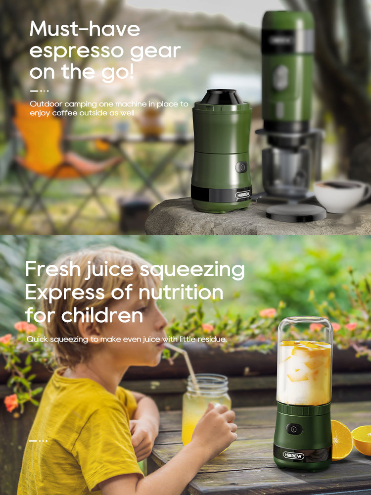HiBREW Portable 3in1 Electric Coffee Grinder 2000mAh  G2