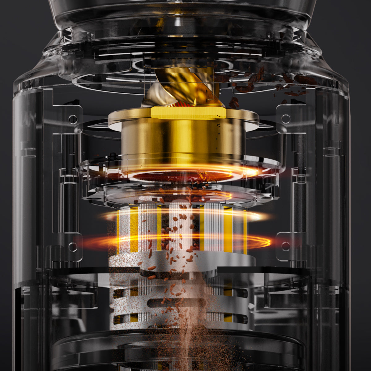 HiBREW G3 Plus: Moedor de café de precisão com 31 níveis, tecnologia antiestática Plasma e tela sensível ao toque inteligente – perfeito para espresso, café coado e muito mais.
