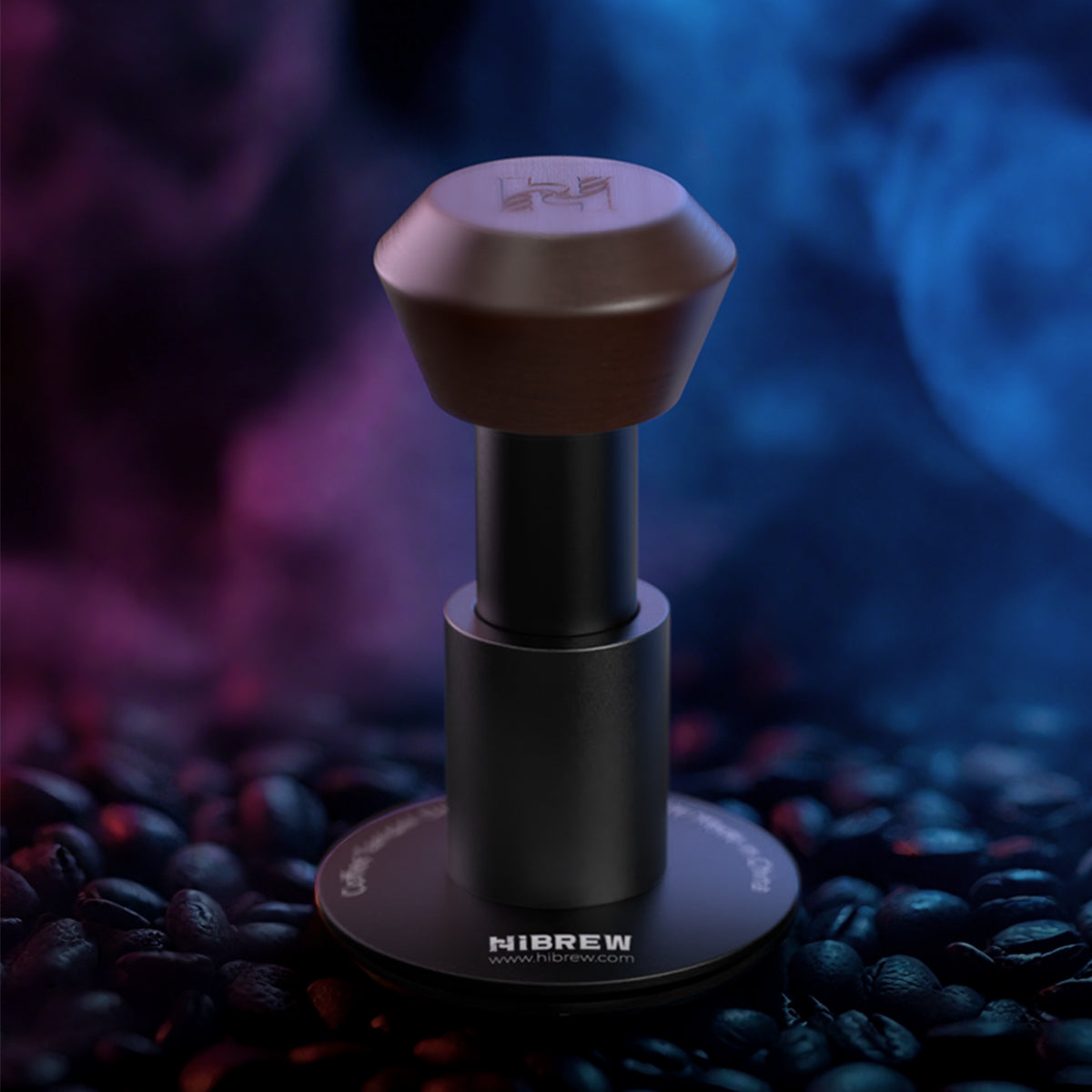 HiBREW Master Coffee Tamper 3-Spring Calibrated Constant Pressure