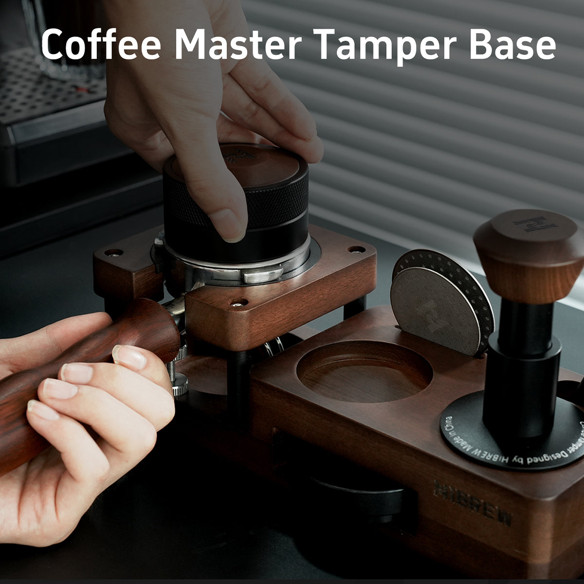 HiBREW Coffee Master Tamper Base