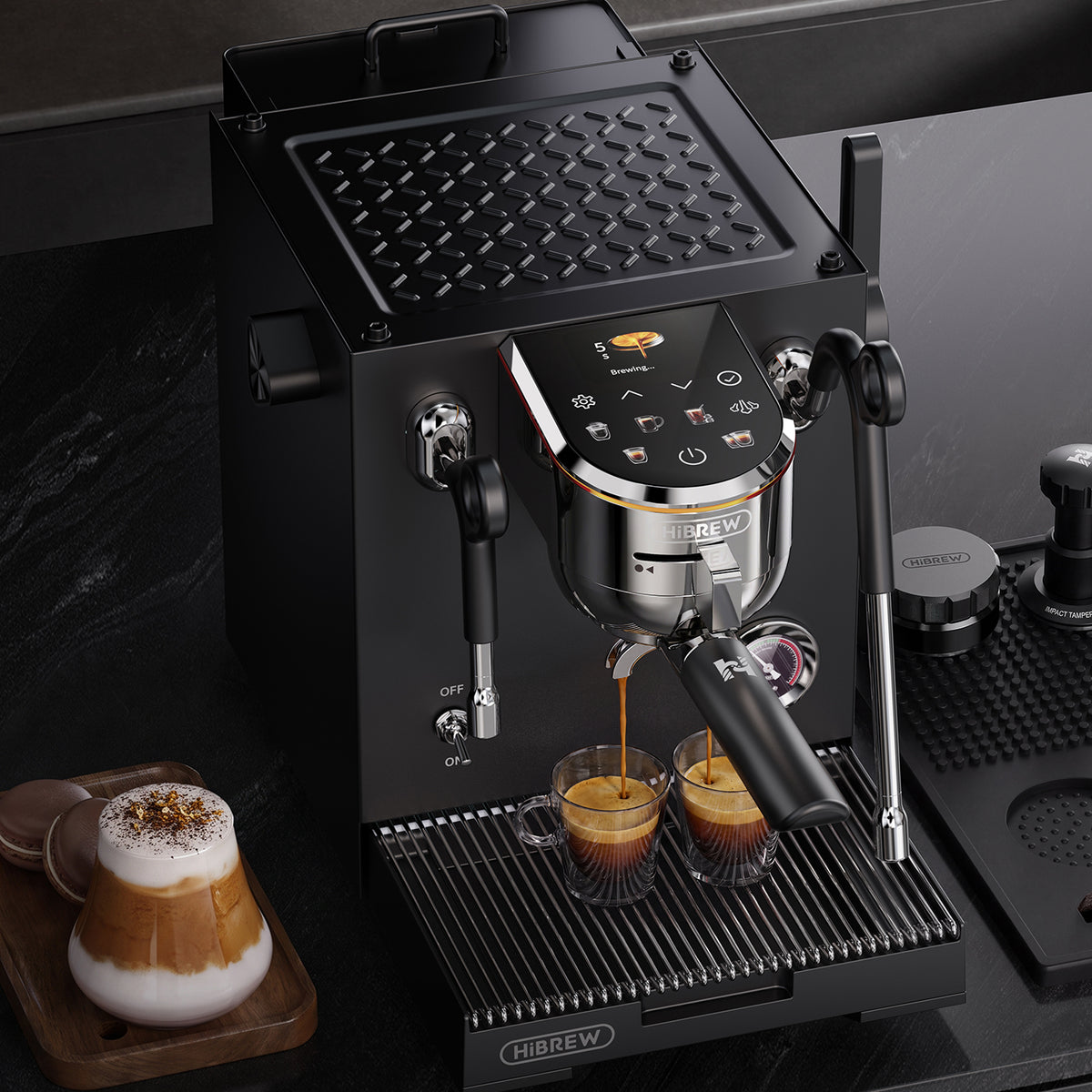 HiBREW H21 Plus Espresso Machine Professional Coffee Experience at Home