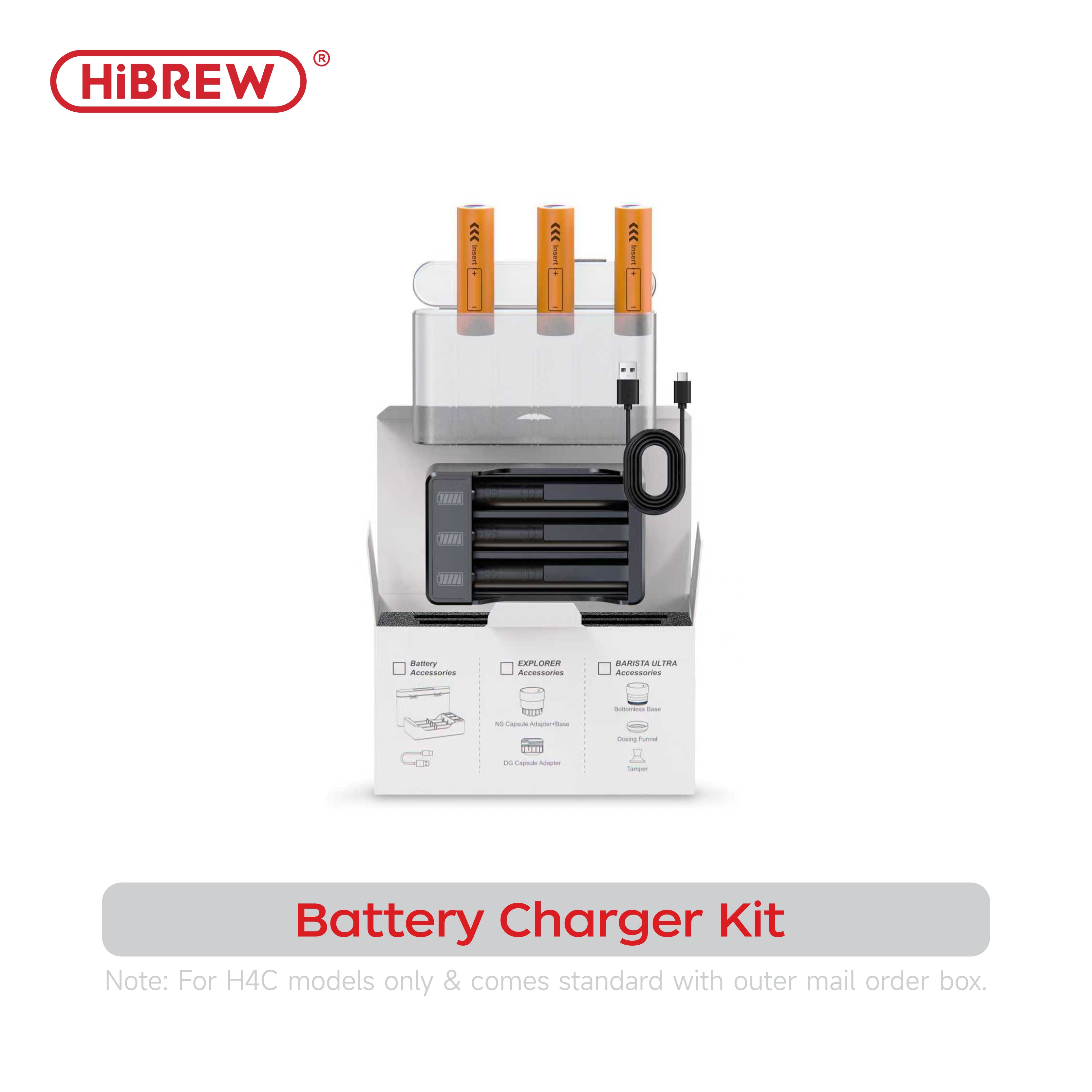 Batteries and Battery Chargers for H4C