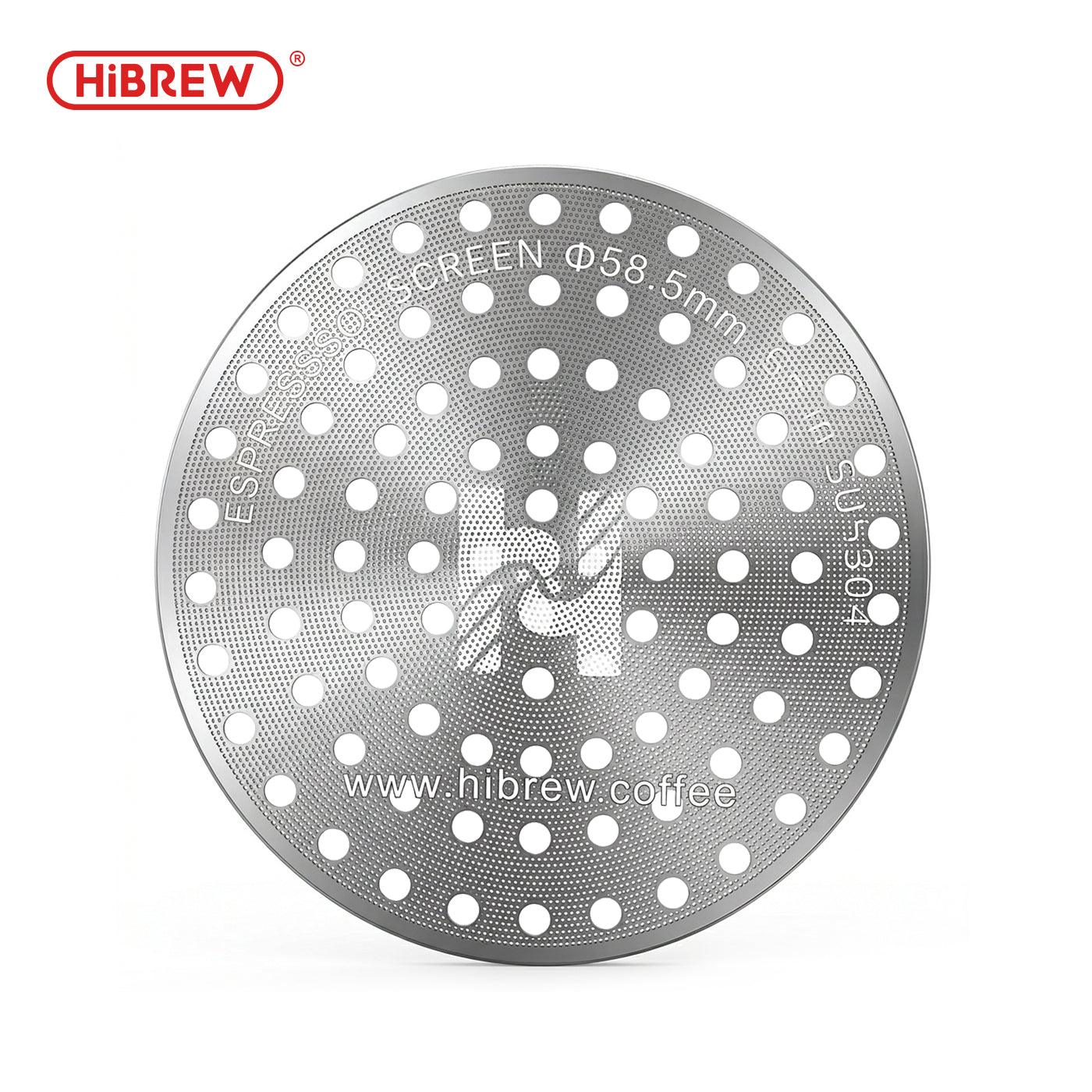 HiBREW 51/58mm Espresso Shower Screen for Coffee Machine