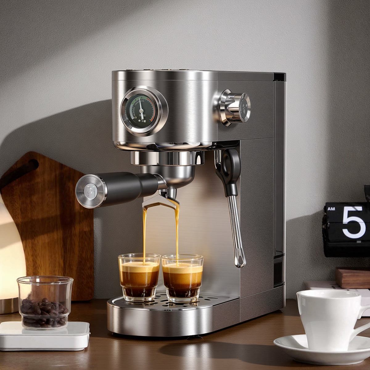 HiBrew H10B Plus Espresso Machine Professional PID & OPV Coffee Maker