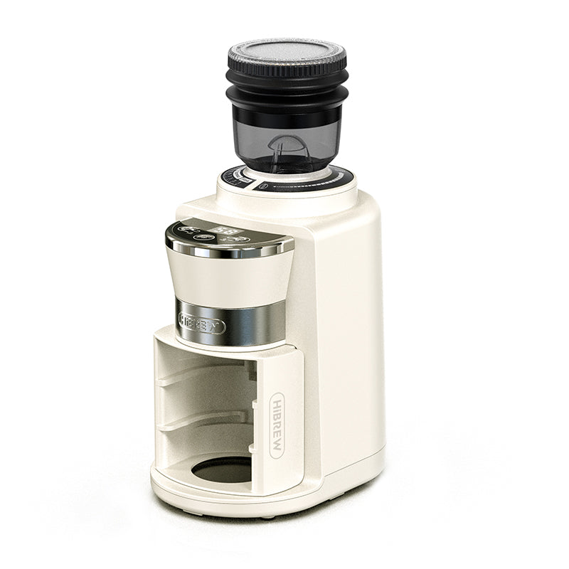 HiBREW Automatic Burr Mill Electric Coffee Grinder with 34 Gears  Visual Bean Storage G3A