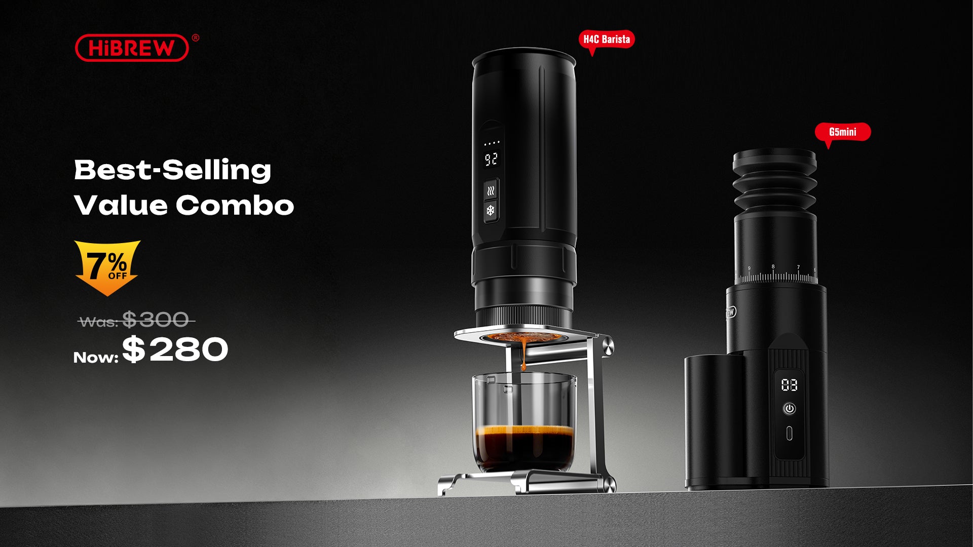 HiBREW Official Store | Home & Portable Espresso Machines, Grinders