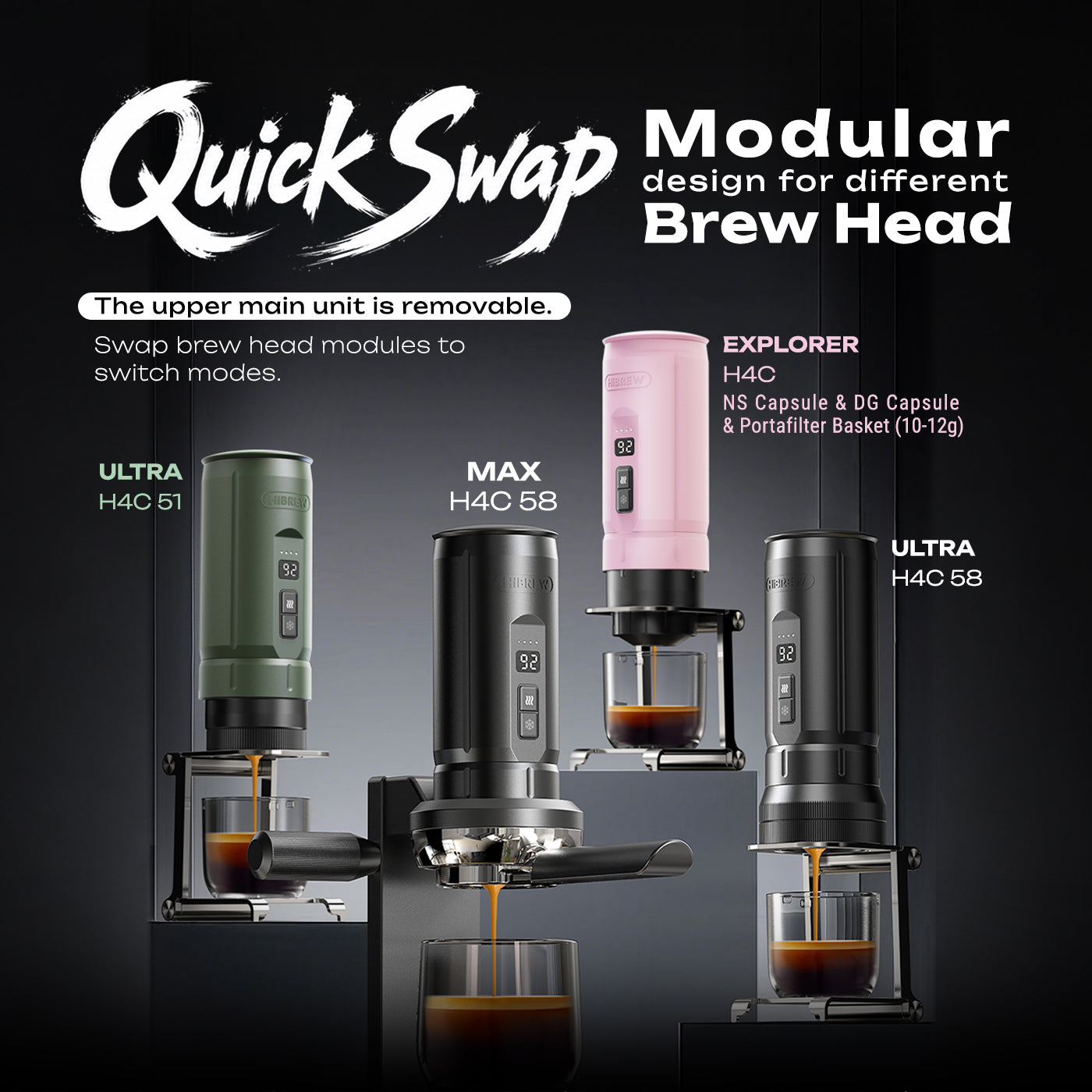 HiBREW H4C Max The Modular Espresso Platform