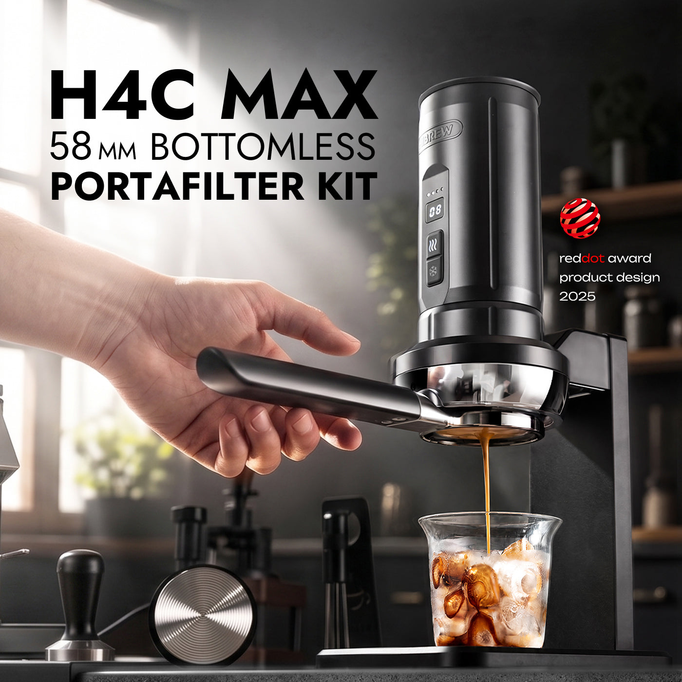 HiBREW 58mm エスプレッソツールセット HiBREW H4C Max The Modular Espresso Platform