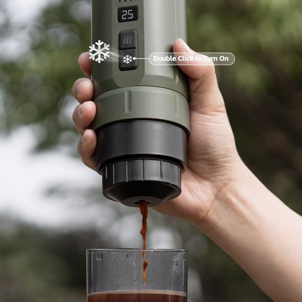 HiBREW H4C Portable Espresso Maker Heat and BREW