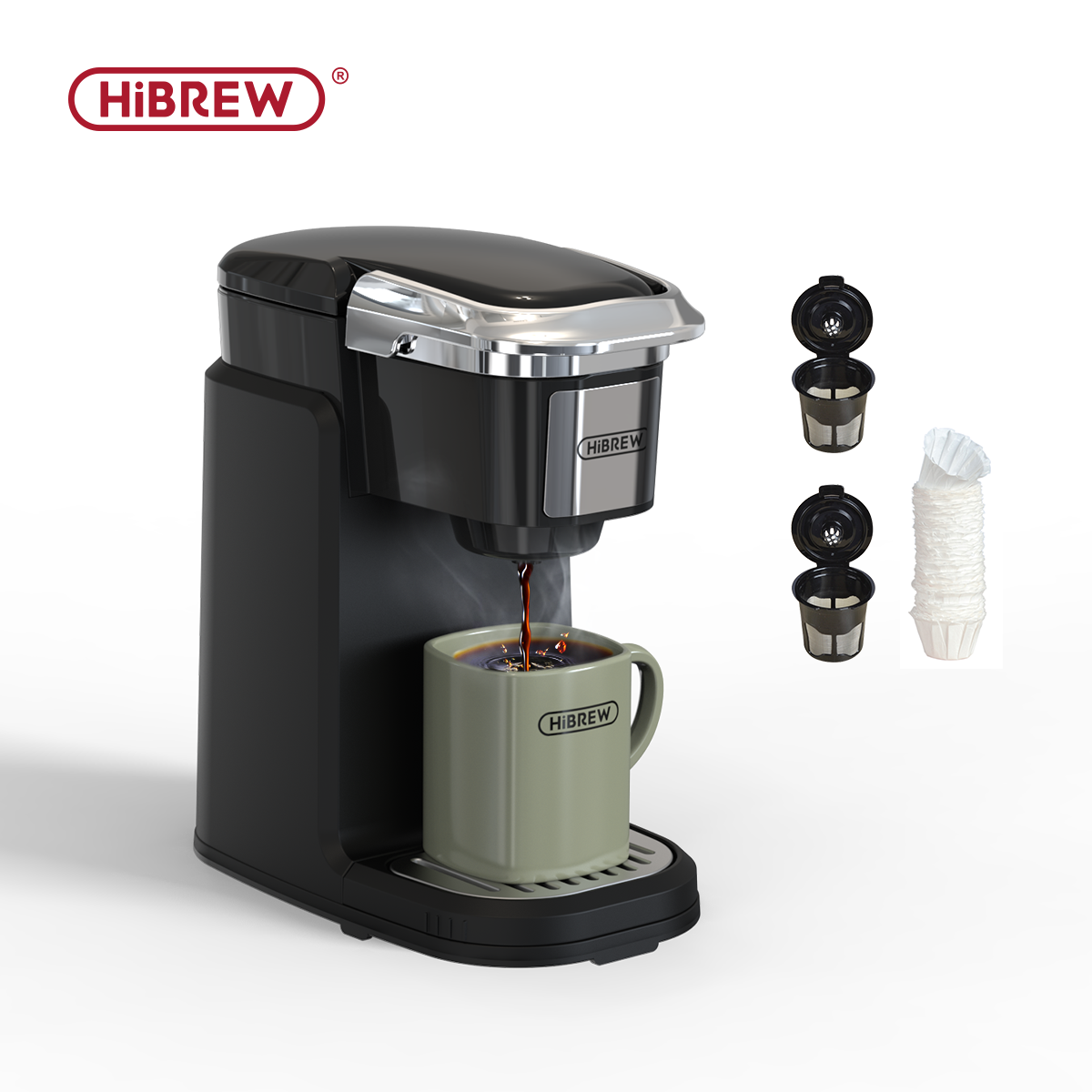 HiBREW KCUP series Capsule Coffee Machine 507