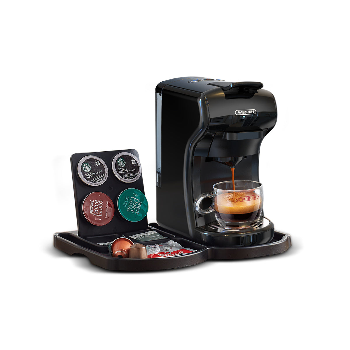 HiBREW 4 in 1 Multiple Capsule Coffee Maker H1A